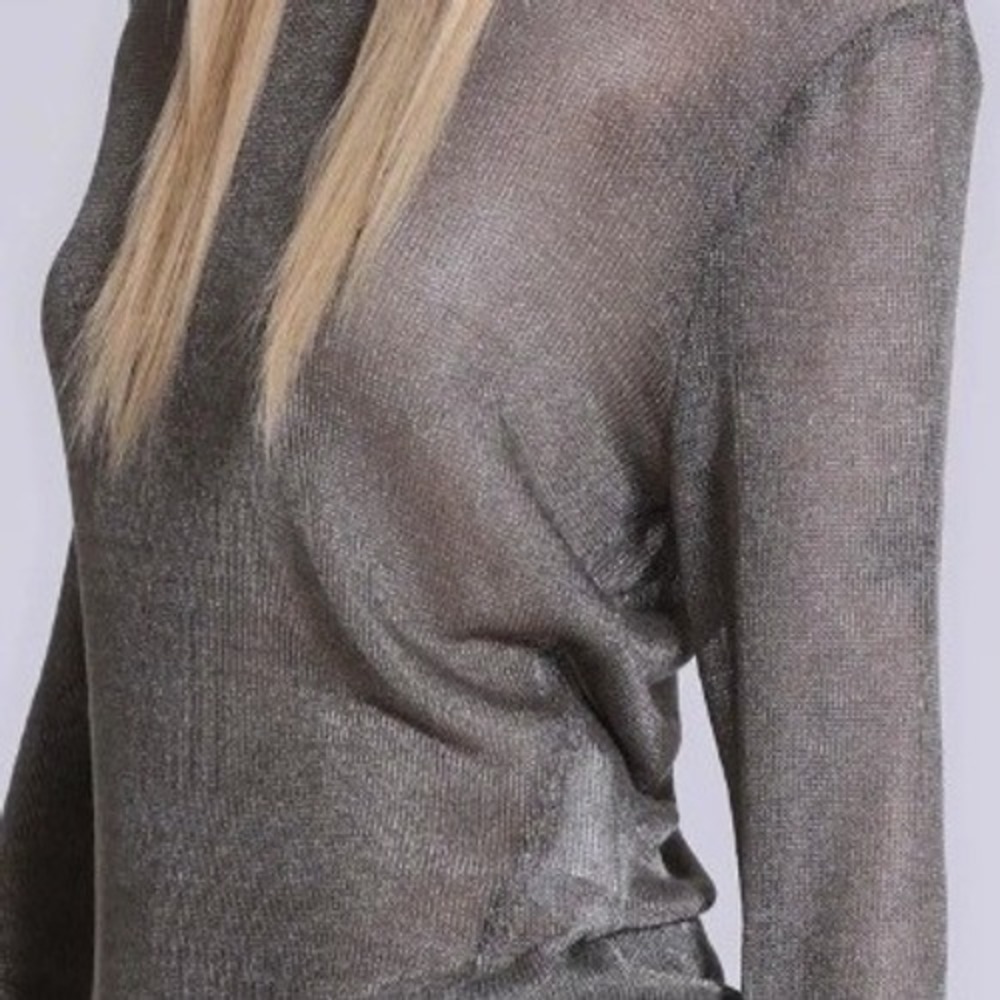 TPARTY grunge mesh MED long sleeve rave‎ ready concert punk pullover burning man